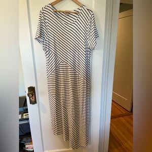 Asymmetrical classic staple dress